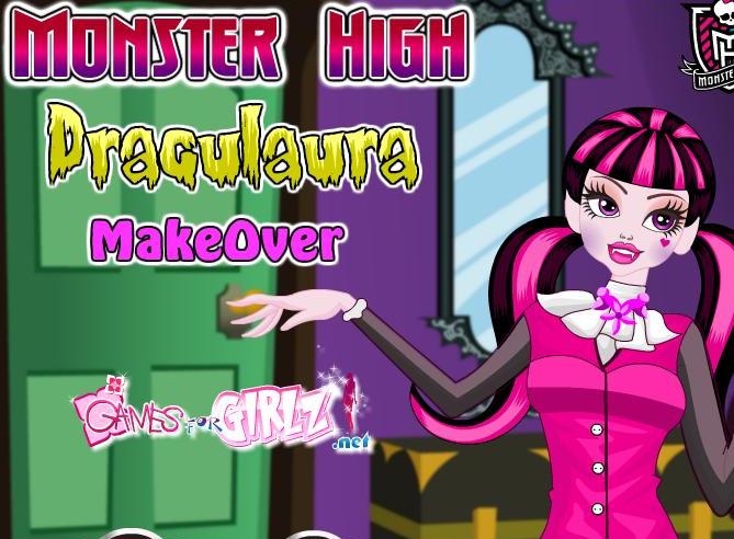 monster high draculaura makeover girls game